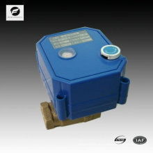 Mini-2-Wege-Elektronikventil mit Stellungsanzeige und Handhilfsbetätigung für autokontrolliertes Wassersystem